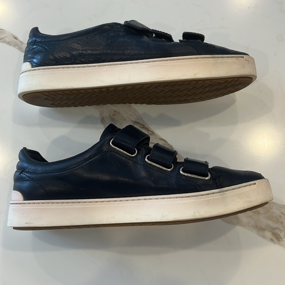 VGUC rag & bone navy blue leather flats - Picture 6 of 9
